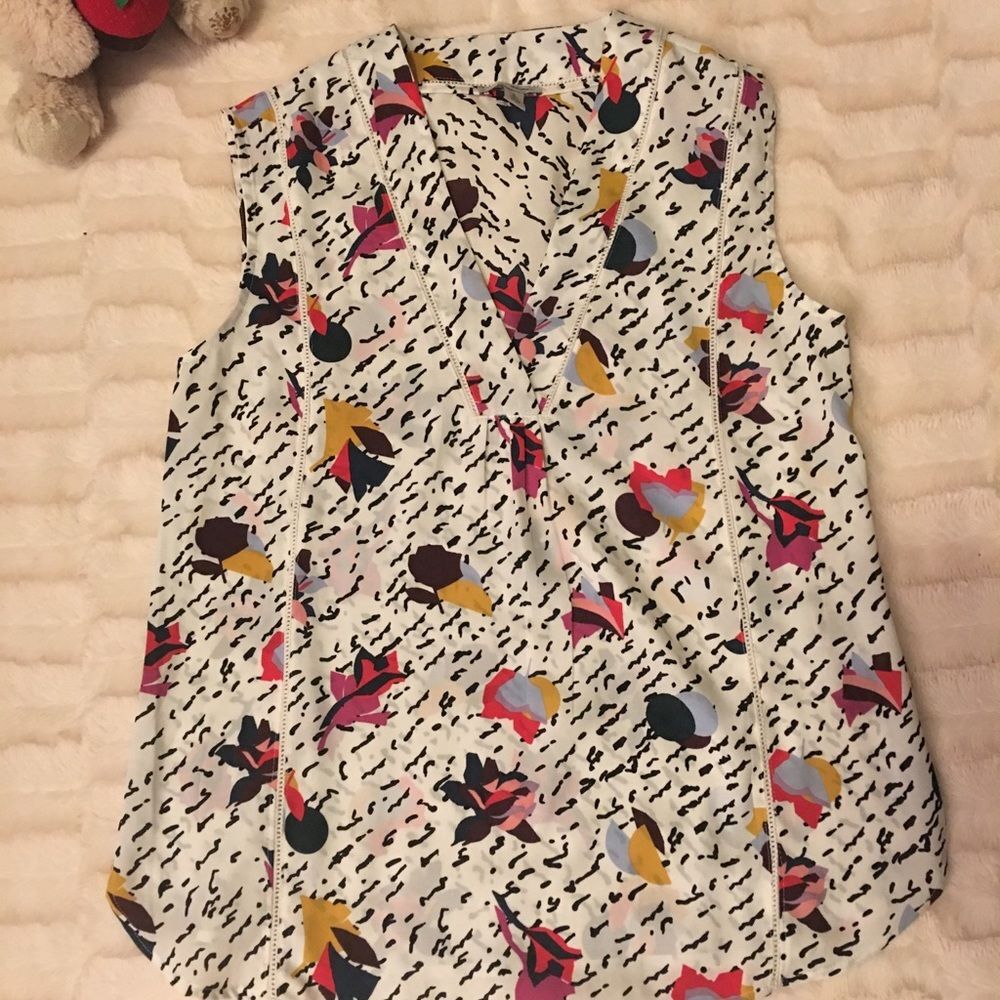 3 For $30 : Halogen Sleeveless Vneck Blouse Sz XSP